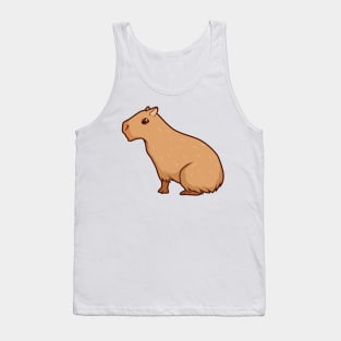 Kawaii capybara Tank Top